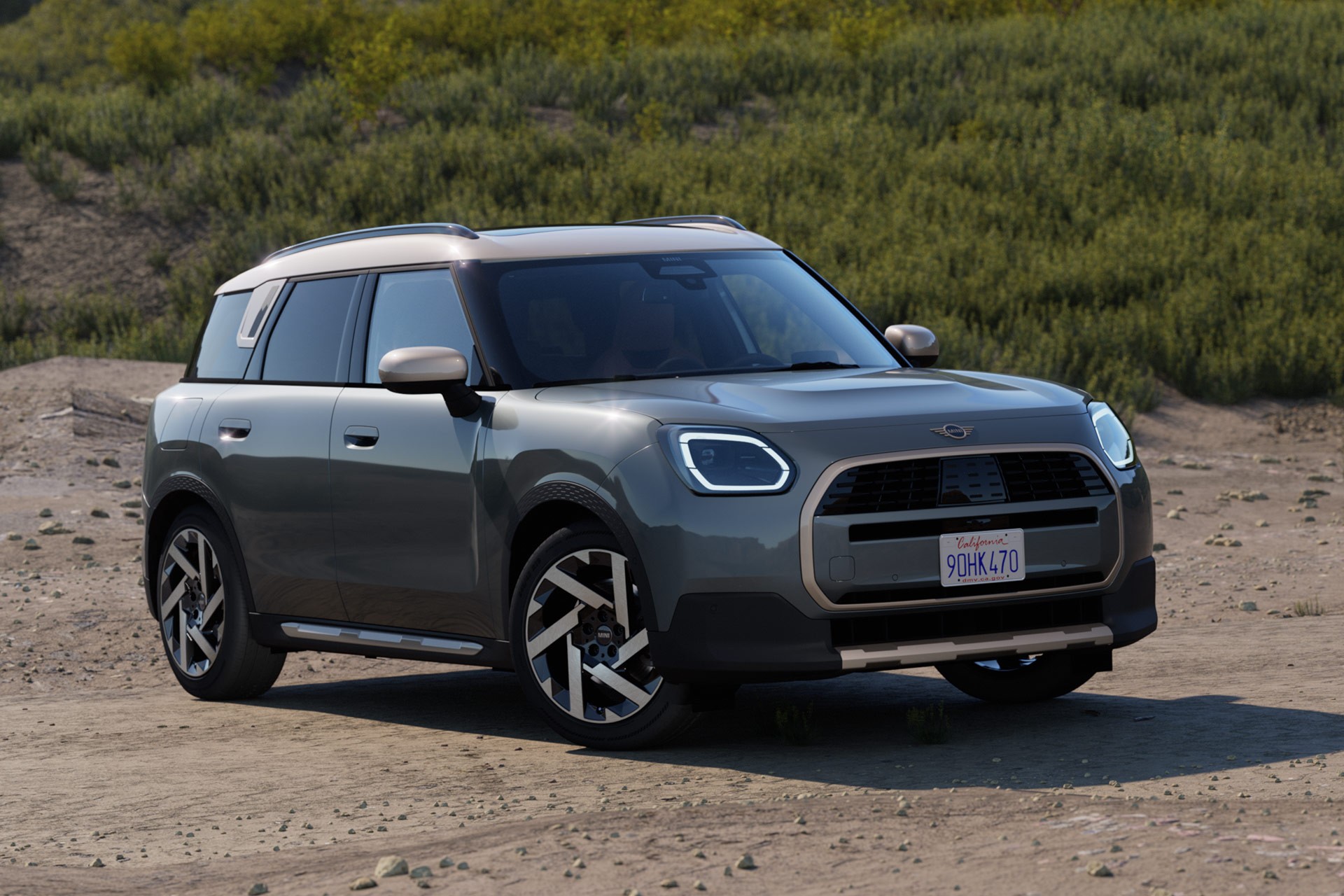 MINI Countryman - 주행 경험 - 정면도